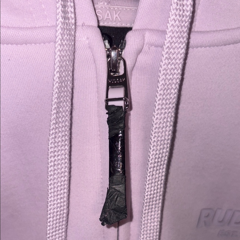 Rudsak Women's Lavender Hoodie Jacket - Picture 5 of 12